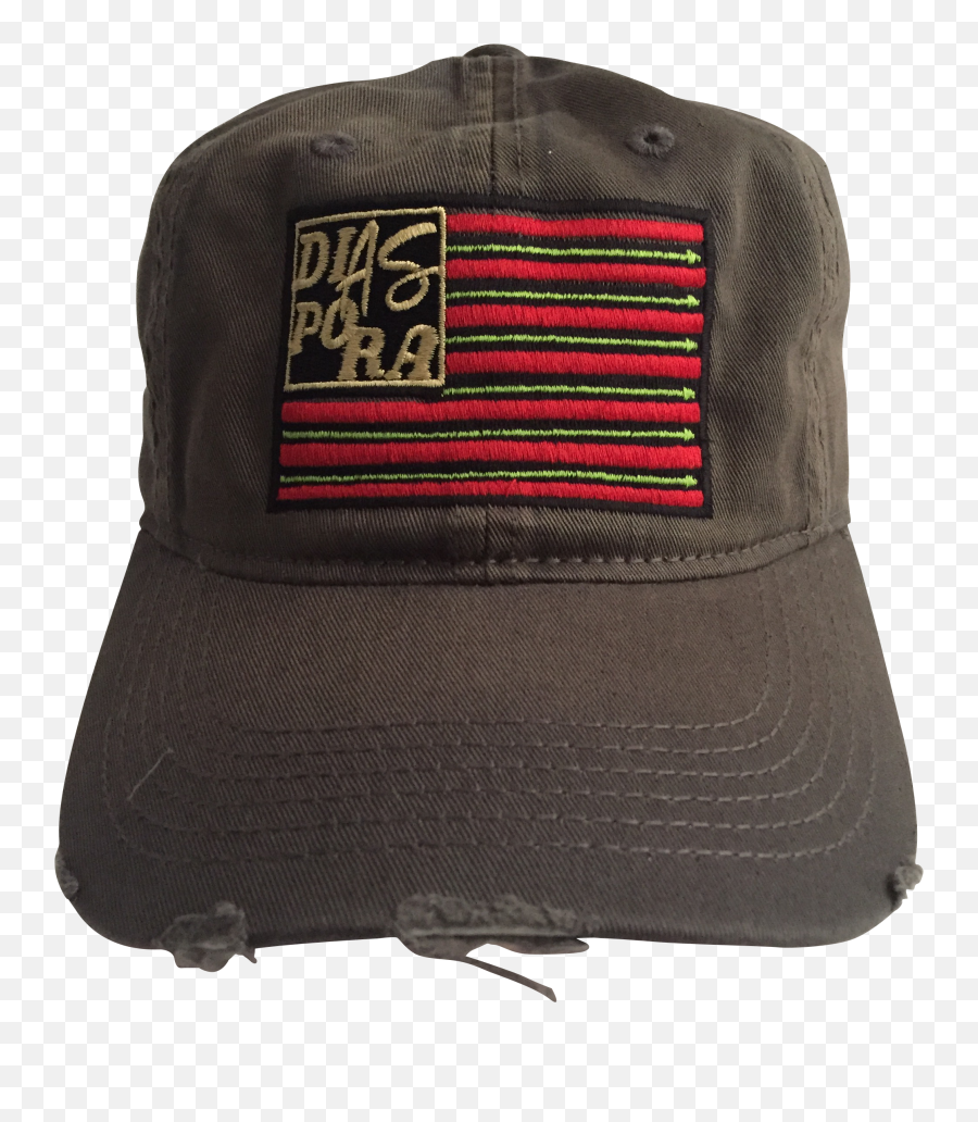 Distressed Trucker Hat Baseball Cap - Baseball Cap Emoji,Pan African Flag Emoji