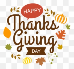 Thanksgiving Day Logo Transparent Png - Transparent Background Thanksgiving Clipart Emoji,Thanksgiving Emoji Text
