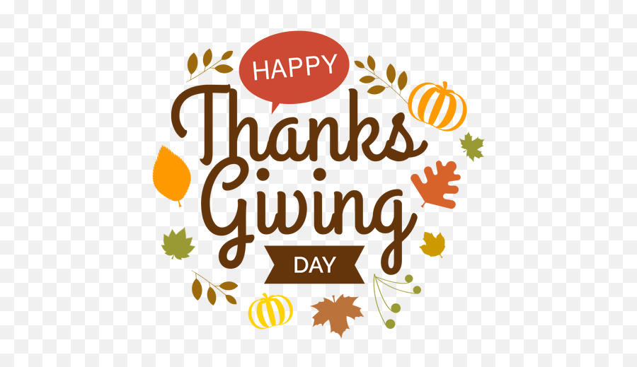 Thanksgiving Day Logo Transparent Png - Transparent Background Thanksgiving Clipart Emoji,Thanksgiving Emoji Text