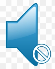 Muted Icon - Sound Button Png Emoji
