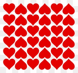 Vector Clip Art Of Hearts - Tiles Clipart Emoji