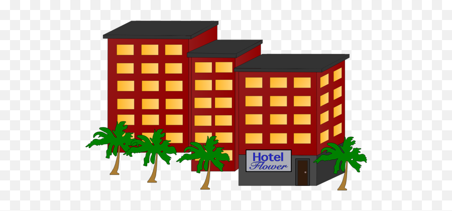 Appartment Buildings And Town Houses - Outline Clip Art Apartment Building Emoji,Real Estate Emojis