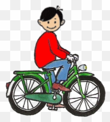Cycling Graphics - Riding A Bike Clipart Gif Emoji