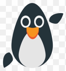 Emojione1 1f427 - Penguin Emoji,Bird Emoji