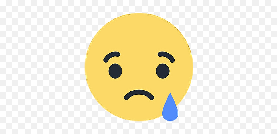 Emoji Triste Png Picture - Facebook Reactions Sad,Mourning Emoji