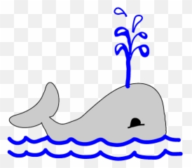 Whale - Clip Art Emoji,Spouting Whale Emoji - free transparent emoji ...