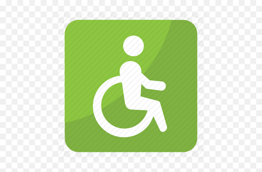 Symbol 1 - Traffic Sign Emoji,Handicap Emoji