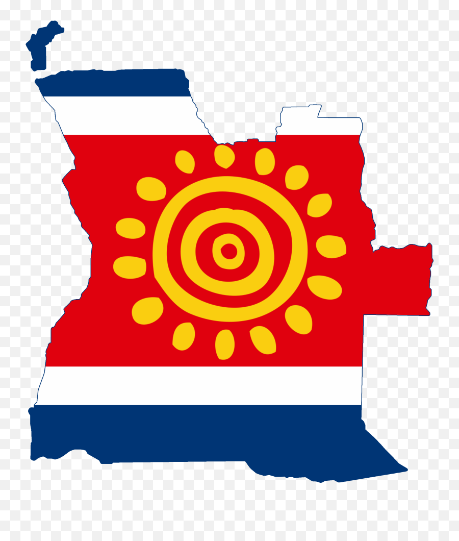 Proposed Sun - Flag Map Of Angola Emoji,Angola Flag Emoji