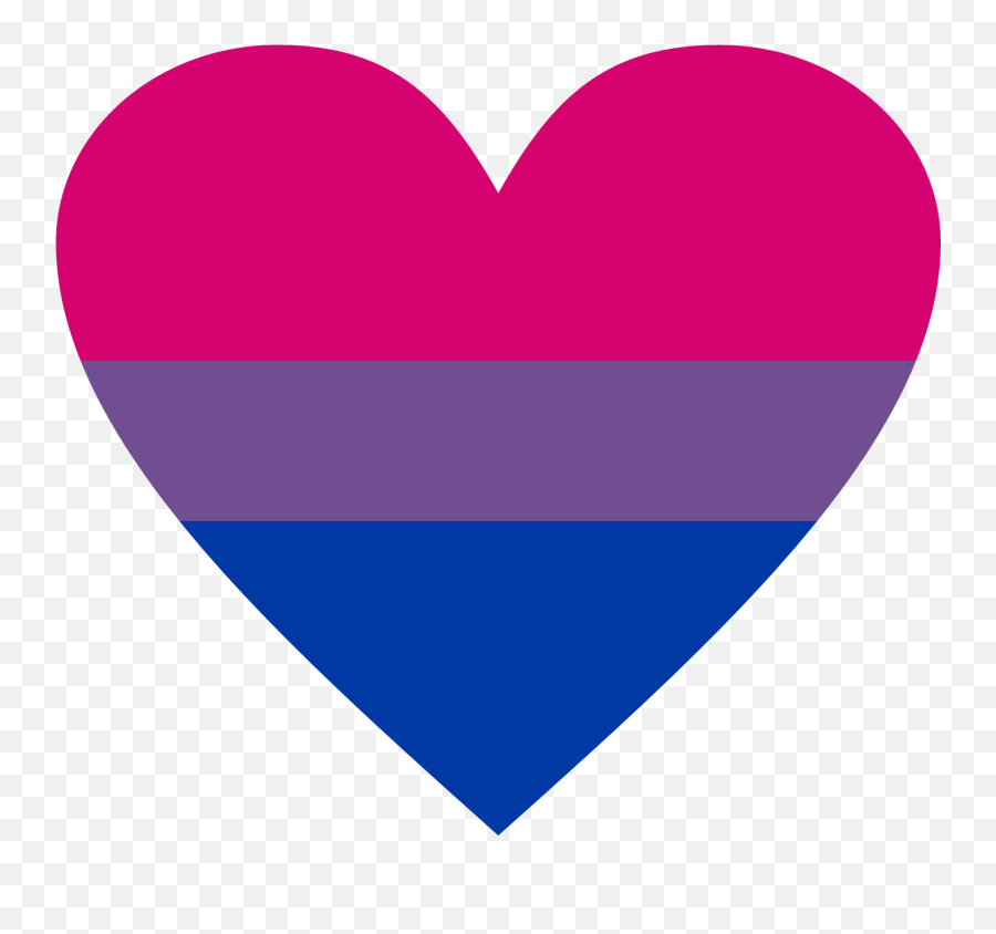 Bi Bisexual Bisexualflag Heart Bipride - Bisexual Pride Flag Heart Emoji,Bisexual Flag Emoji