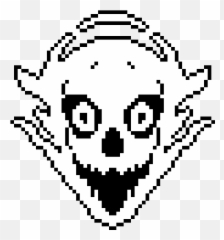 Pixel Art Gallery - Undertale Gaster Blaster Png Emoji,._. Emoji
