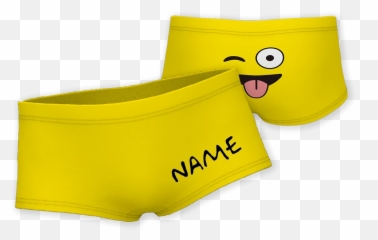 Custom Property Of Name Boxer Shorts - Underpants Emoji,Custom Emoji