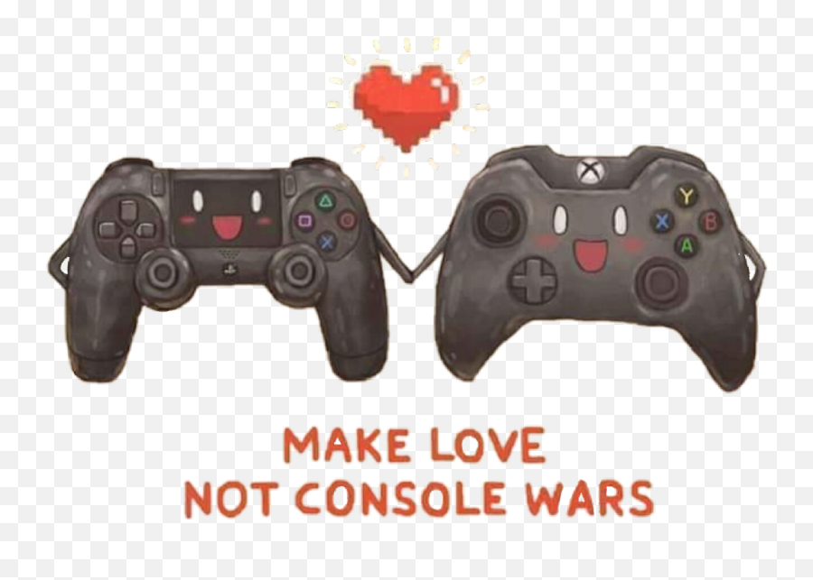 Canu0027t We All Just Get Along Gamers Playstation - Xbox And Ps4 Love Emoji,Playstation Emoji