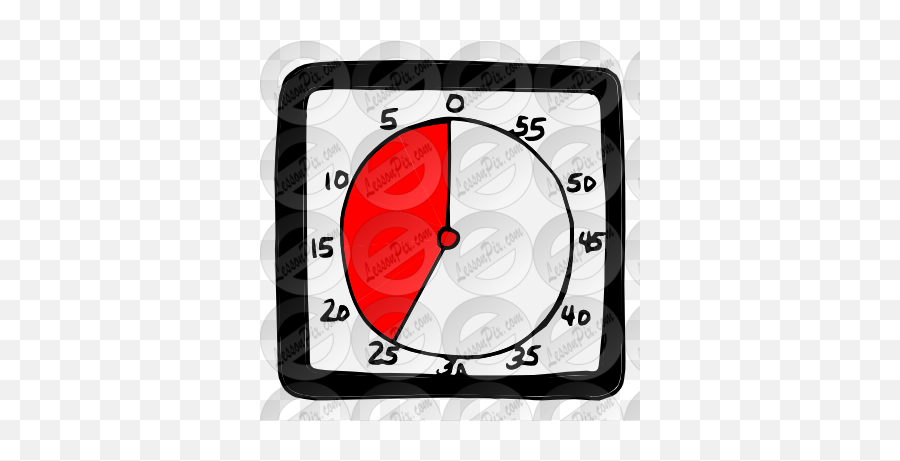 Classroom Timer Clipart - Circle Emoji,Clock Rocket Clock Emoji