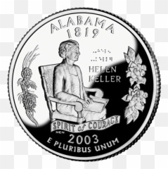 Quarter Large Transparent U0026 Png Clipart Free Download - Ywd Alabama State Quarter Emoji,Plur Emoji
