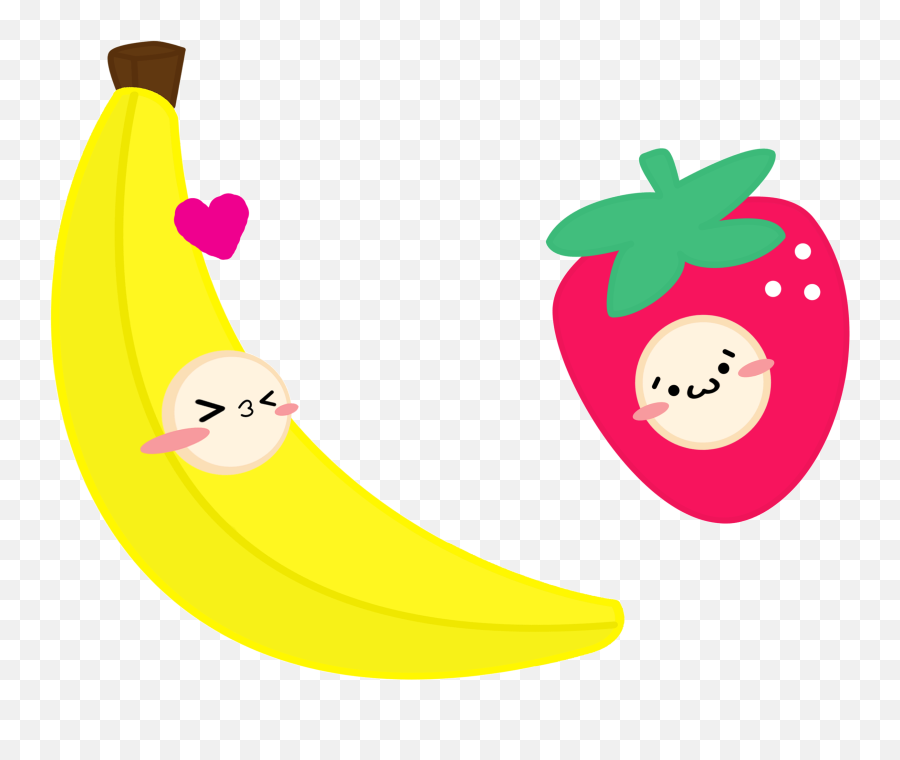 Clipart Banana Strawberry Banana - Gif Transparent Background Banana Emoji,Dancing Banana Emoji