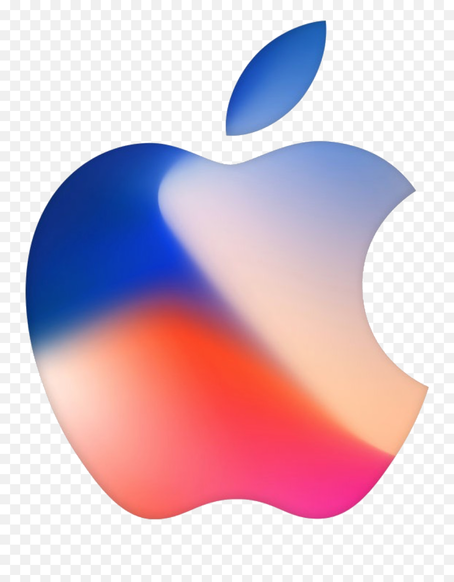 Iphone X Logo Png - Apple Logo Color Iphone X Emoji,Shocker Emoji Iphone