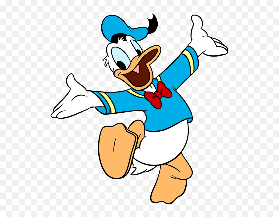 Transparent Background Donald Duck Clipart - Donald Duck Emoji,Donald Duck Emoji