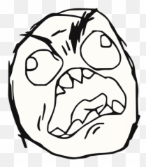 Rageguy meme face - Transparent PNG u0026 SVG vector file Png Meme Face Emoji