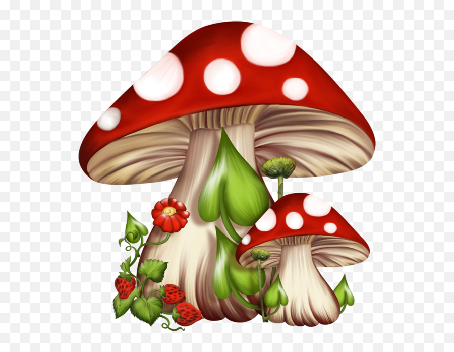 Fungus Drawing Fantasy Transparent - Dessin De Champignon En Couleur Emoji,Mushroom Man Emoji