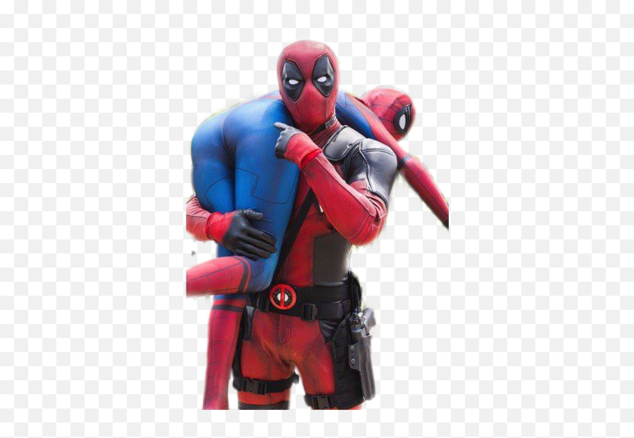 Spideypool Marvel Deadpool Sticker By Red Cobweb - Deadpool And Spiderman Memes Emoji,Deadpool Emoji