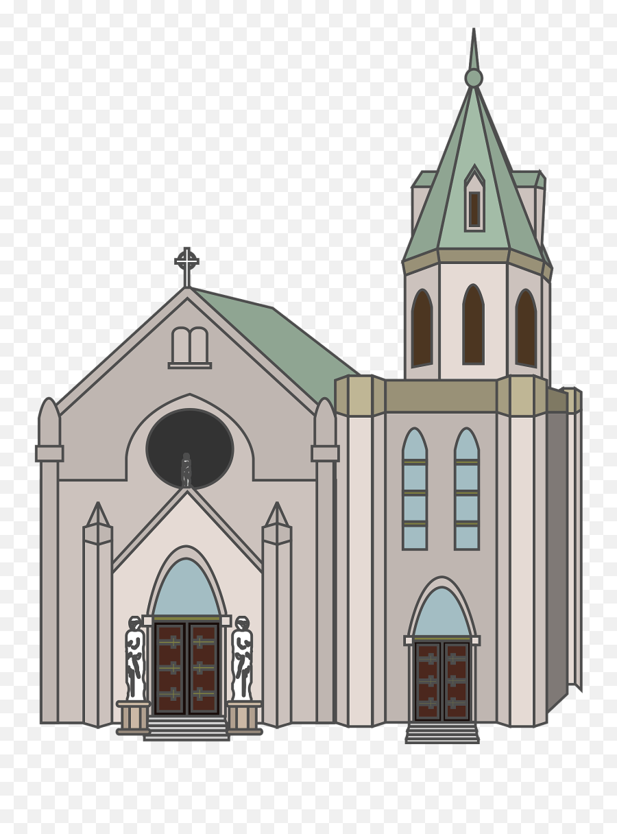 Motomachi Catholic Church - Catholic Church Church Clipart Png Emoji,Church Emoji