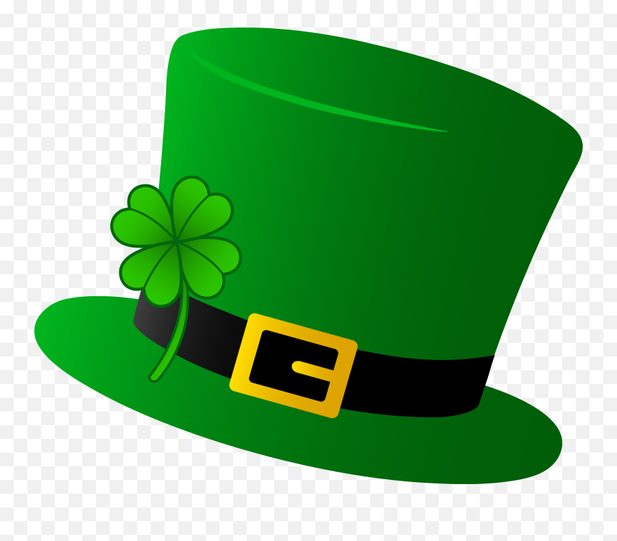 St Patricks Day Snoopy St Patrick Cliparts - Saint Day Hat Emoji,St Patrick's Day Emoji