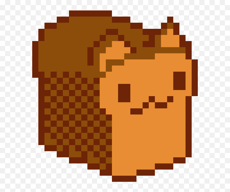 Bread - Bread Cat Pixel Art Clipart Full Size Clipart Emoji Discord Meme Png,Baguette Emoji