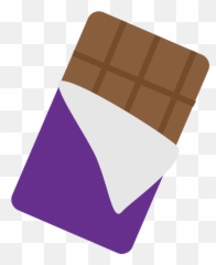 Chocolate Bar Emoji Clipart - Png