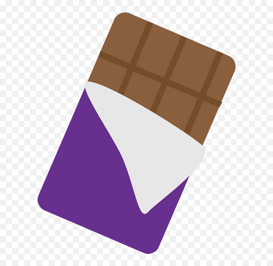 Chocolate Bar Emoji Clipart - Chocolate Bar Emoji Png,Chocolate Bar Emoji