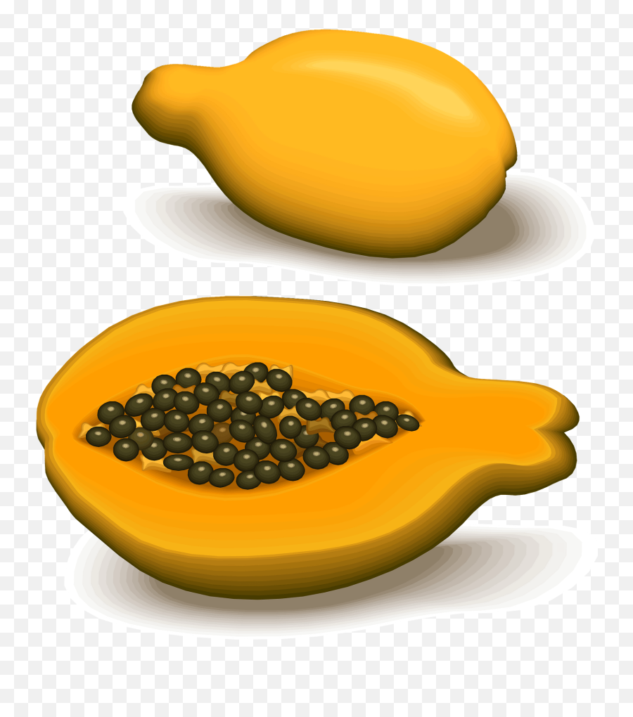 Papaya Clipart - Papaya Emoji,Papaya Emoji