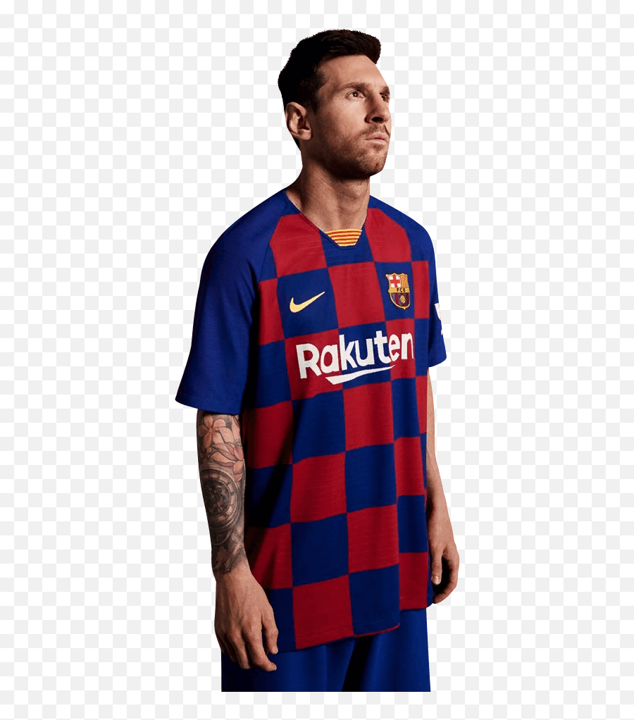 Lionel Messi Fc Barcelona New Jersey 2020 - Leo Messi New Jersey Emoji,Barcelona Flag Emoji