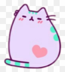 Pusheen 3 Stickers For Whatsapp - Cute Kawaii Shooting Star Emoji,Pusheen The Cat Emoji