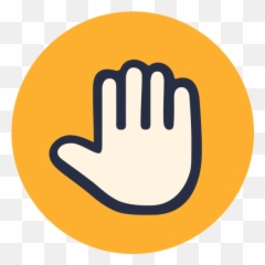 Raise Hand Icon At Vectorified - Your Emoji