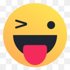 Happy Reaction Smiley Tongue Wink Icon Emoji