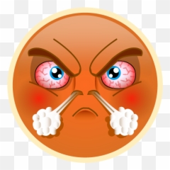 Raging Emoji - Cartoon