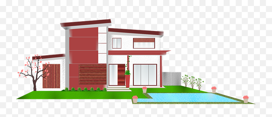 Villa Buildings Architecture - Vector Villa Png Emoji,Real Estate Emojis