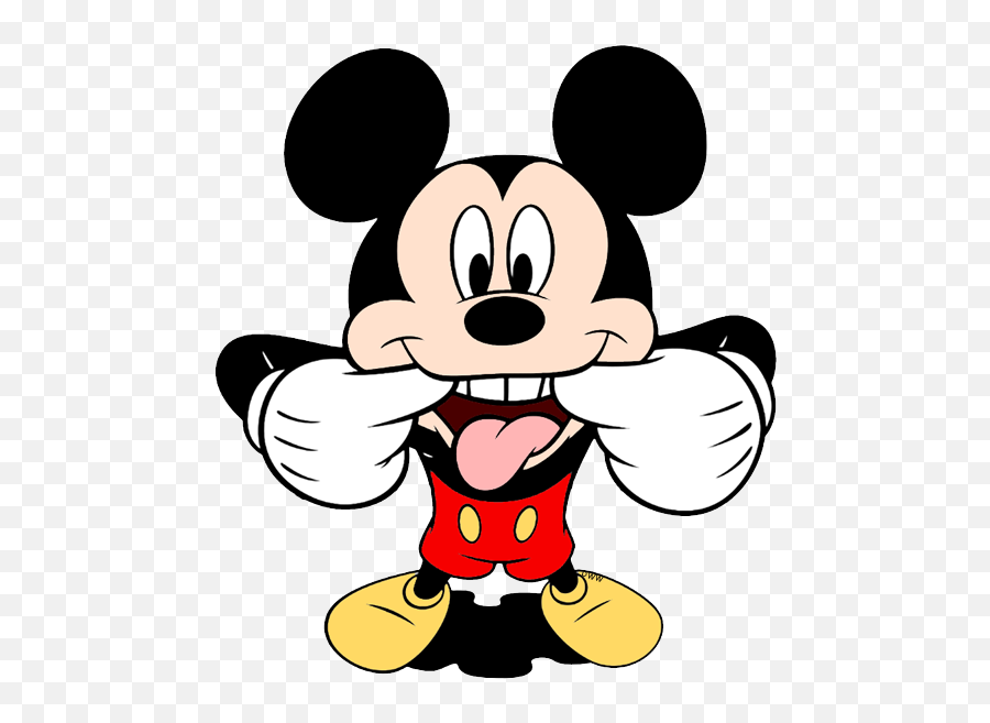 Mickey Mouse Minnie Mouse Clip Art Pluto The Walt Disney - Mickey Mouse 5 Clipart Emoji,Mickey Mouse Emoji