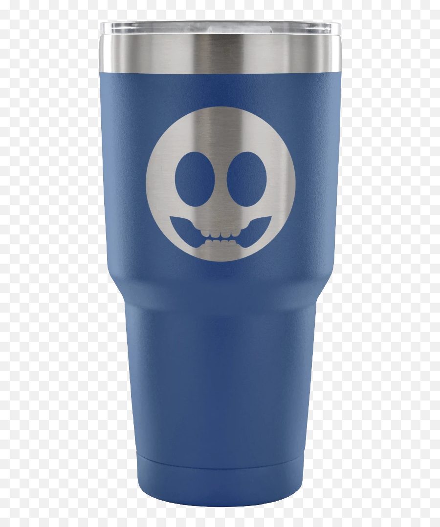 Emoji Skull Tumbler - Mug,Skull Water Skull Emoji