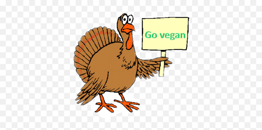 Thanksgiving Turkey Funny Vegan - Scared Turkeys At Thanksgiving Emoji,Funny Thanksgiving Emoji