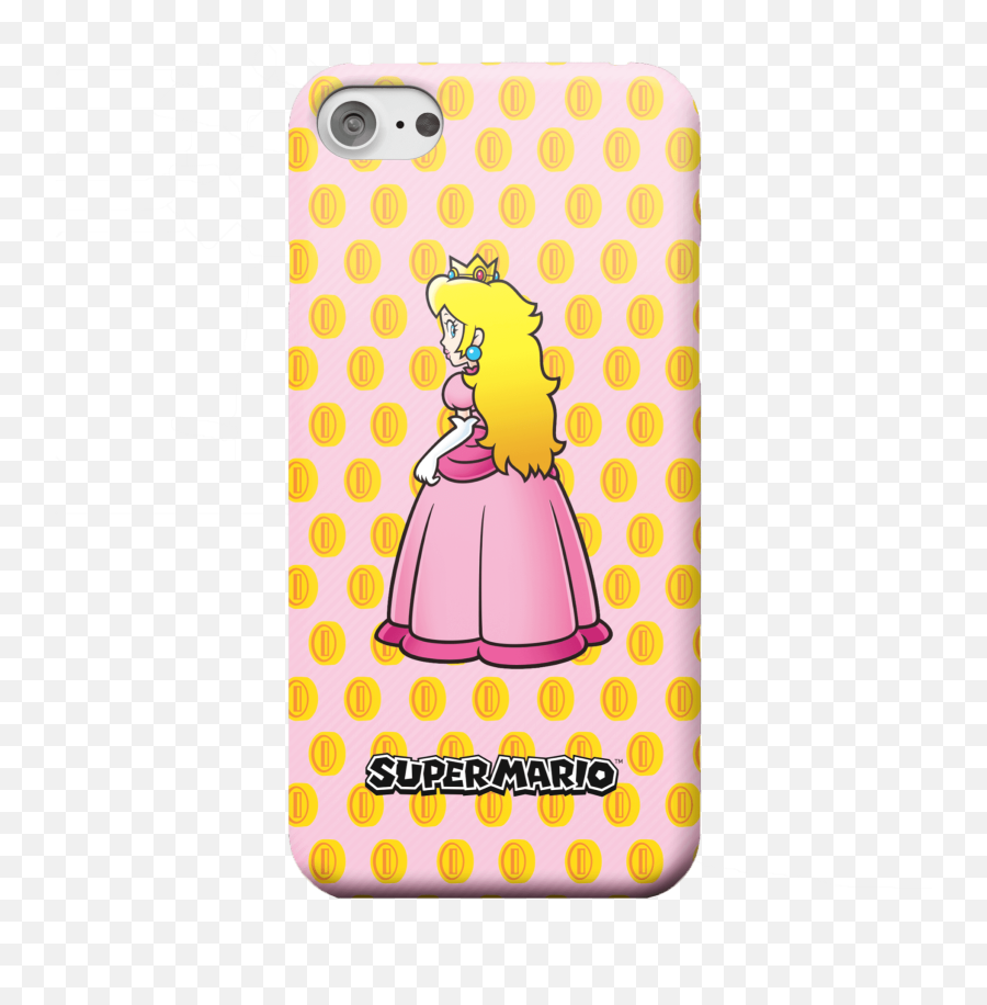 Nintendo Super Mario Princess Peach - Mobile Phone Case Emoji,Peach Emoji Case