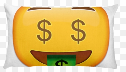 Download Hd Emoji Bed Pillow - Currency