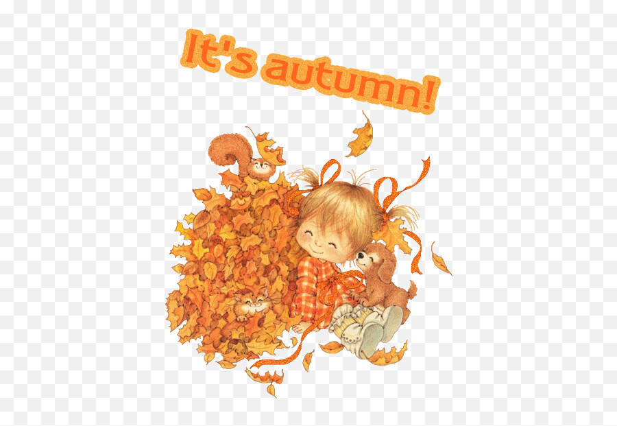 Its Autumn Graphic For Sharing - Happy First Day Of Fall 2019 Emoji,Autumn Emoticons