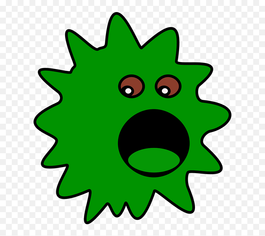 Free Virus Bacteria Vectors - Virus Clipart Emoji,Mosquito Emoticon
