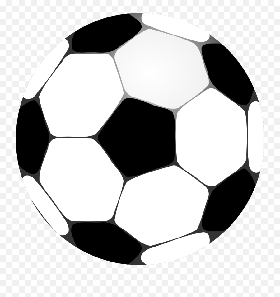 Cartoon Soccer Ball Clipart Picture - Soccer Ball Cartoon Transparent Emoji,Black Ball Emoji