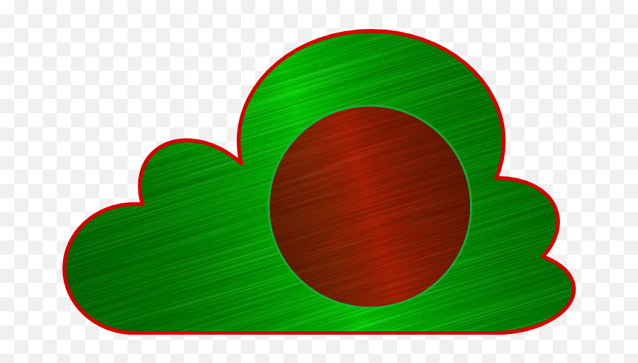 Clouds Red Green Bangladesh Flag - Clip Art Emoji,Bangladesh Flag Emoji