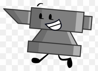 Anvil Drawing Pencil - Cartoon Clipart Large Size Png Bfdi Emoji