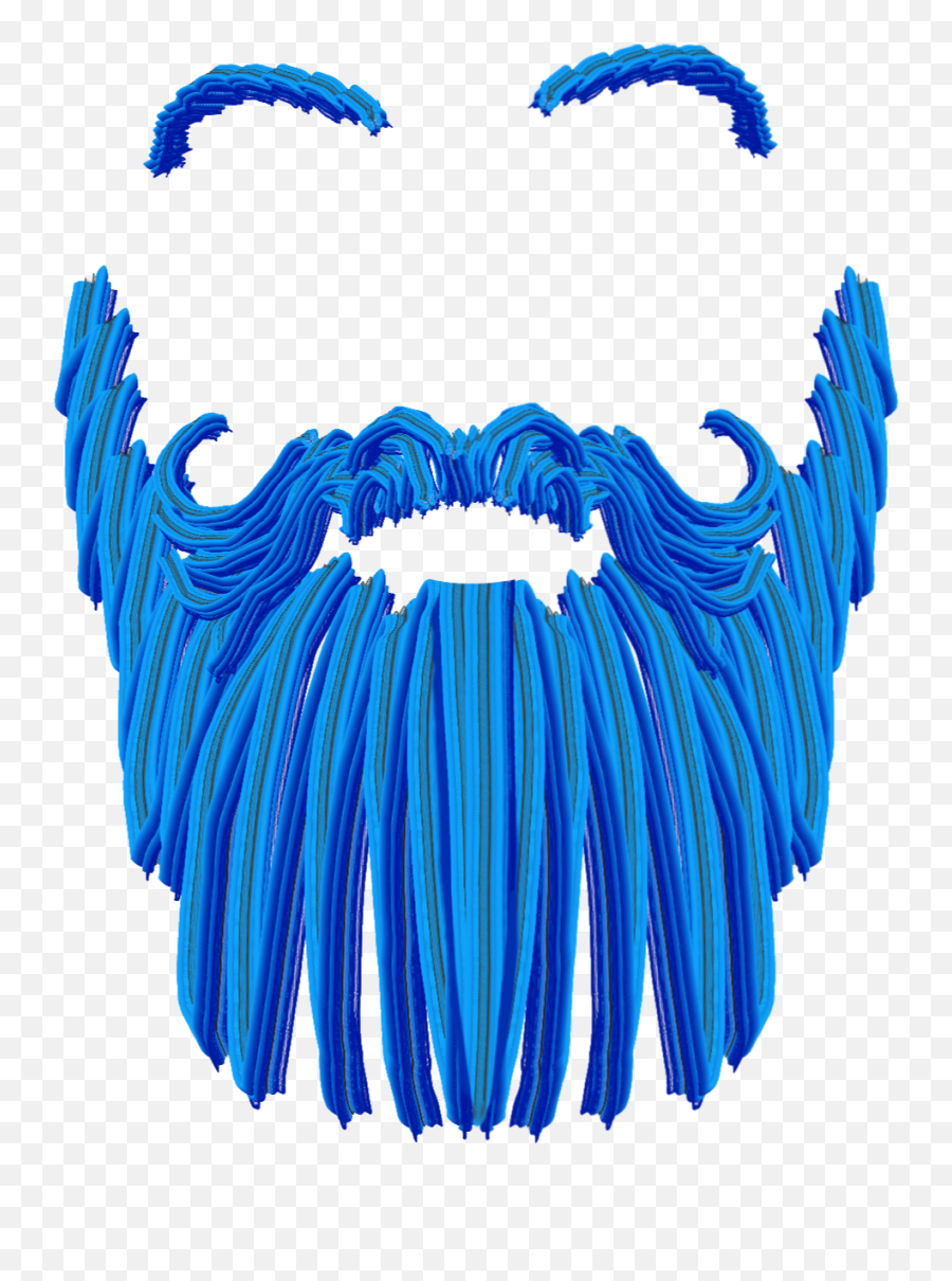 Beard Costume Mask Blue Movember Mydrawing Drawn With - Illustration Emoji,Movember Emoji