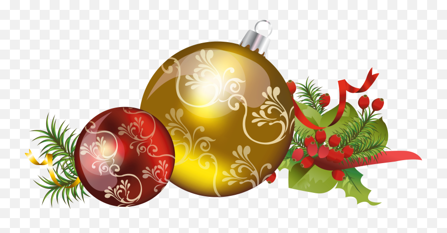 Yellow Christmas Ornaments Transparent Png Clipart Free - Christmas Balls Png Transparent Emoji,Emoji Christmas Ornaments