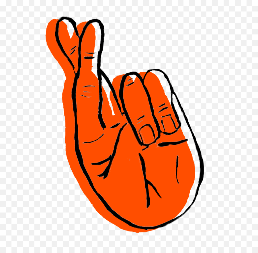 Fingers Crossed Transparent Cartoon - Jingfm Clip Art Emoji,Fingers Crossed Emoji Facebook