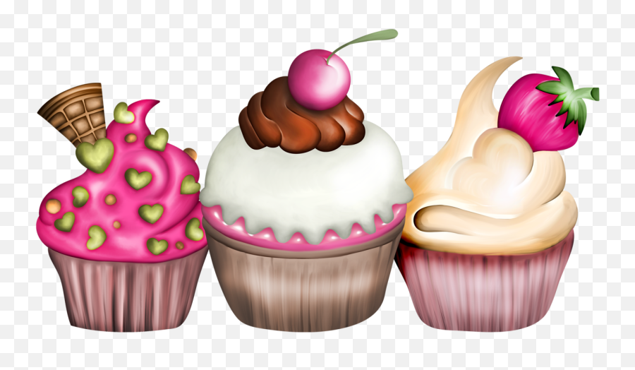 Shop Clipart Cartoon Cupcake Shop Cartoon Cupcake - Cupcakes Clipart Png Emoji,Emoji Cupcake Ideas